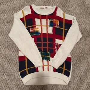 Colorful Patchwork Sweater